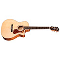 Horizontal side view of OM-140CE Natural acoustic guitar thumbnail