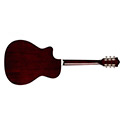 Horizontal back view of OM-140CE Antique Burst acoustic guitar thumbnail