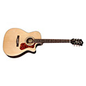 Horizontal side view of OM-150CE acoustic guitar thumbnail