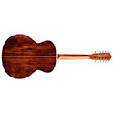 Horizontal back view of F-1512 acoustic guitar thumbnail