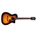 Horizontal front view of OM-140CE Antique Burst acoustic guitar thumbnail