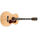 Horizontal front view of F-512 Maple guitar thumbnail