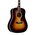 Horizontal body close-up view of D-55E Antique Burst acoustic guitar thumbnail