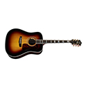 Horizontal side view of D-55E Antique Burst acoustic guitar thumbnail