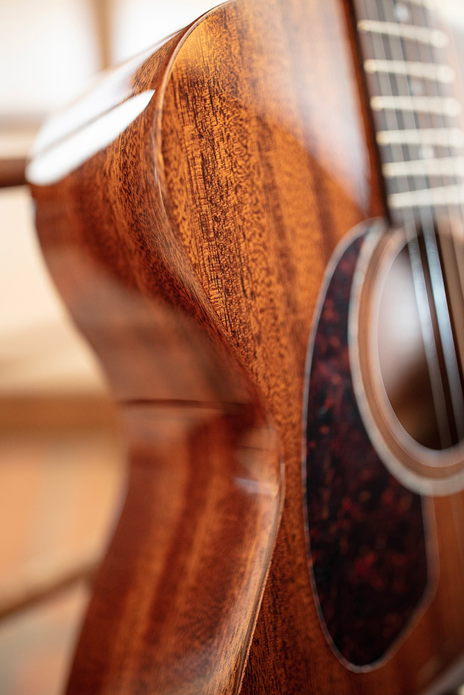 Close up M-120 body curve