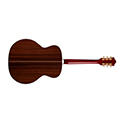 Horizontal side view of F-55E Antique Burst guitar thumbnail