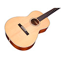 Horizontal body close-up view of Westerly P-240 Memoir Natural guitar thumbnail