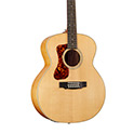 Horizontal close-up body view of F-2512E Maple Left Handed guitar thumbnail