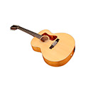 Horizontal front angle view of F-2512E Maple guitar thumbnail