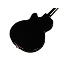 Horizontal back angle view of M-75 Aristocrat Black guitar thumbnail