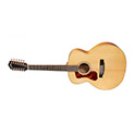 Horizontal side view of F-2512E Maple Left Handed guitar thumbnail