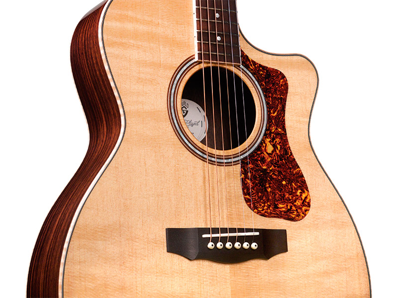 Horizontal close-up body view of OM-250CE Reserve Natural