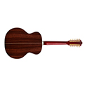 Horizontal back view of F-512E Antique Burst guitar thumbnail
