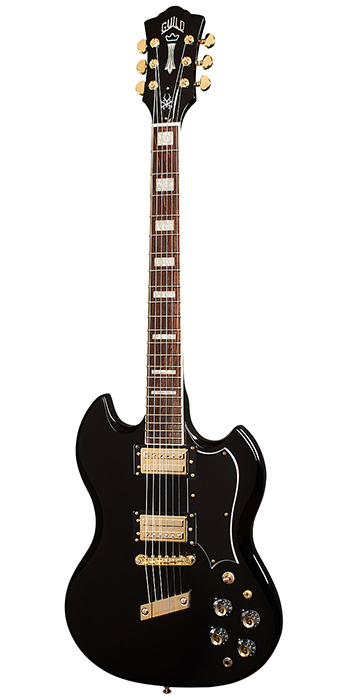 Vertical front view of Polara Kim Thayil Black