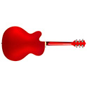Horizontal back view of X-350 Stratford Scarlet Red guitar thumbnail