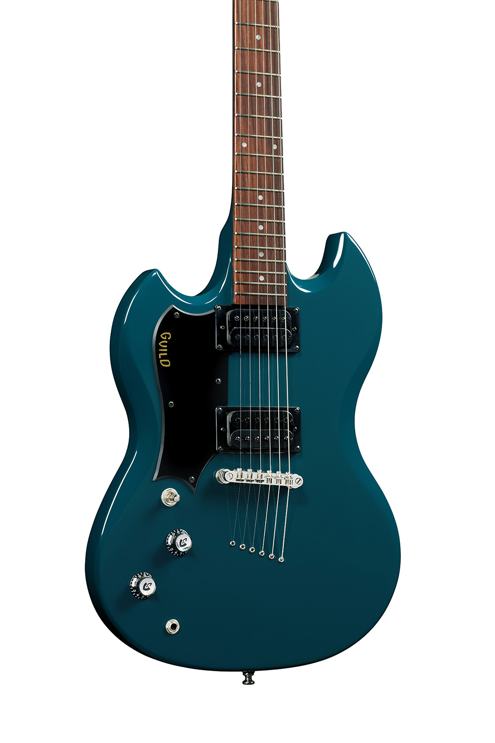 Close up front view of Polara LH Blue Steel