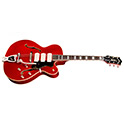 Horizontal side view of X-350 Stratford Scarlet Red guitar thumbnail