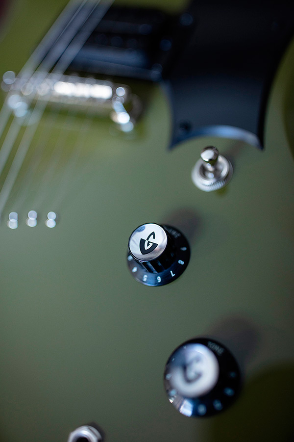 Close up of Polara Phantom Green knobs thumbnail