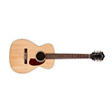 Horizontal front view of M-50 Standard Natural acoustic guitar thumb