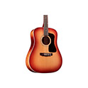 Closeup body view of D-40 Standard Pacific Sunset Burst acoustic guitar thumb