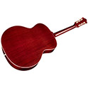 Horizontal angled back view of F-40 Standard Natural acoustic guitar thumb