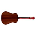 Horizontal back view of D-50 Standard Antique Burst acoustic guitar thumb
