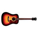 Horizontal front view of D-50 Standard Antique Burst acoustic guitar thumb