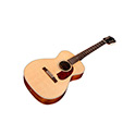 Angled front view of M-40E Standard Natural guitar thumb