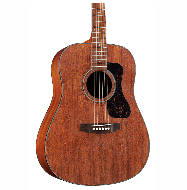 Front  view of the Guild D-320 acoustic guitar body	