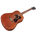 Angled front  view of the Guild D-320 acoustic guitar	