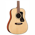 Front  view of the Guild D-340 acoustic guitar body