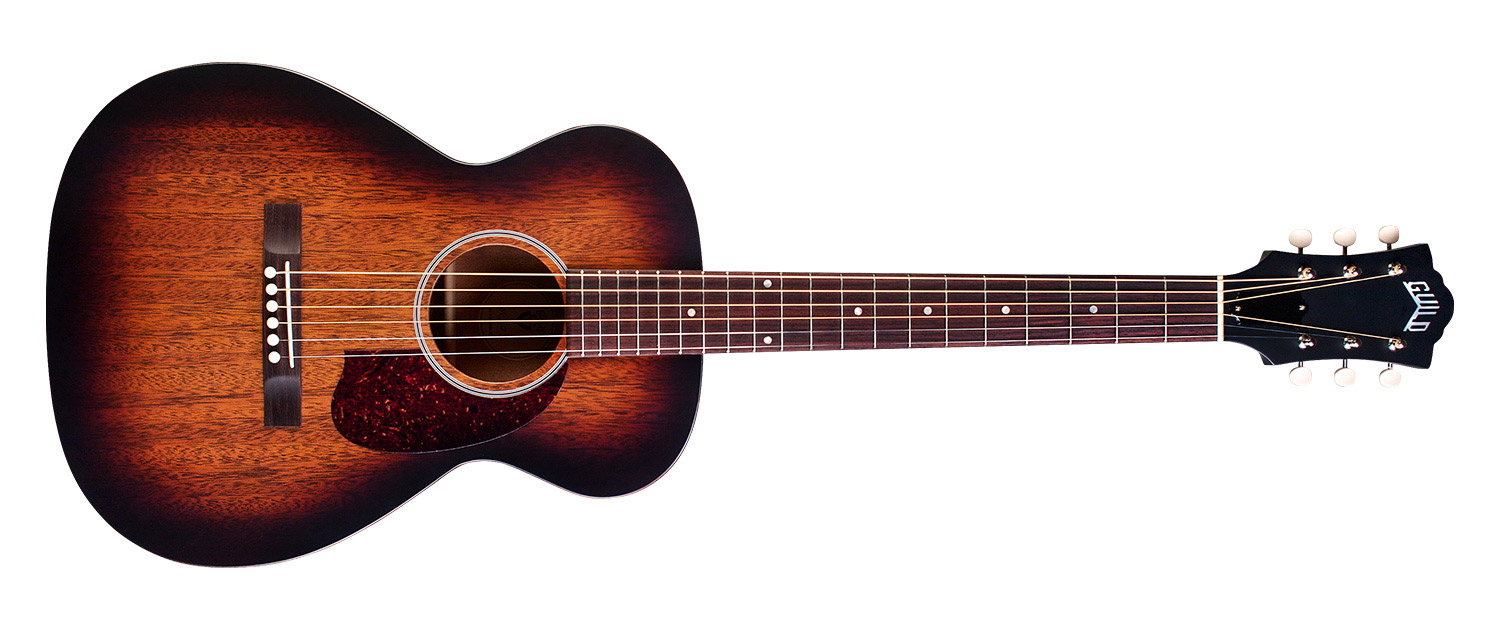 Horizontal front view of M-20 Vintage Sunburst