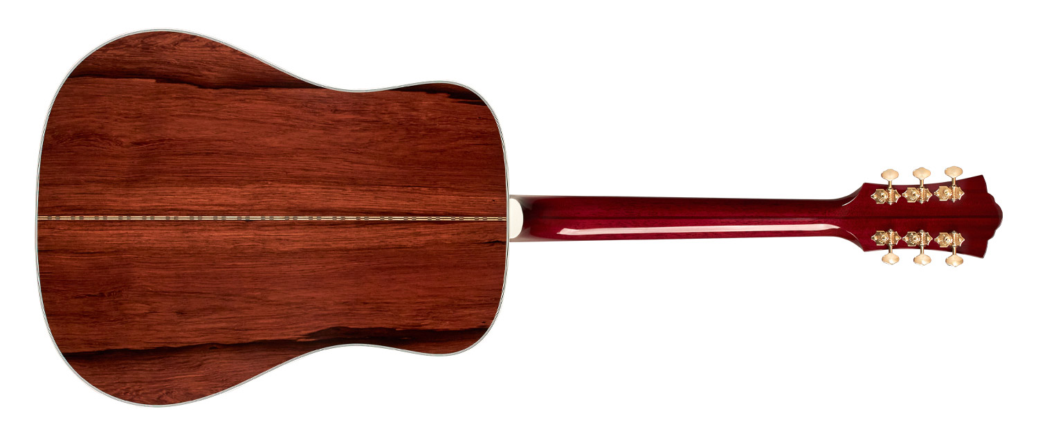 Horizontal back view of GSR D-55 70th Anniversary Limited