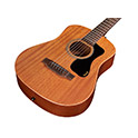 Angled front view of  Travel Mahogany acoustic guitar body thumbnail