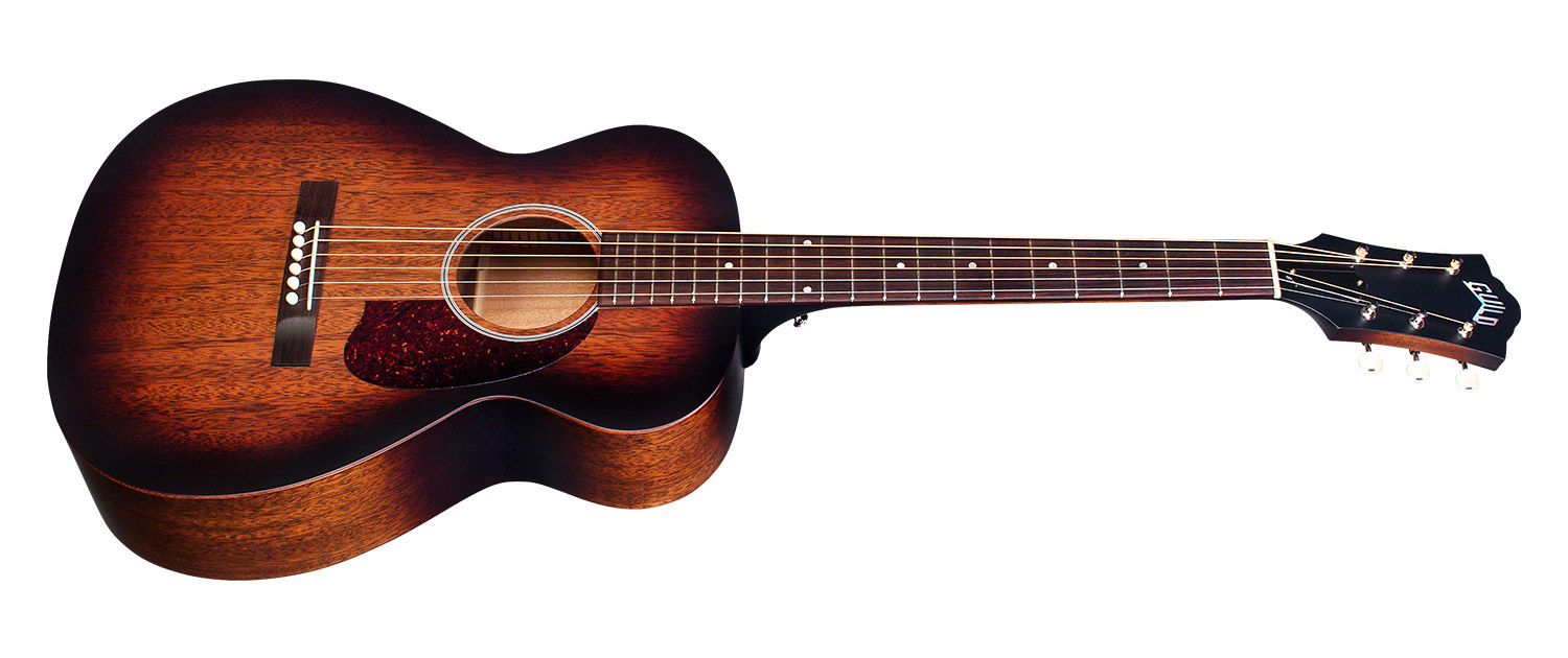 Horizontal front angle view of M-20 Vintage Sunburst